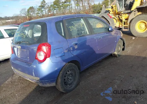2009 Chevrolet Aveo Lt из США, поврежденный, VIN KL1TD66E59B341992